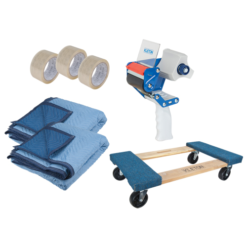 Moving Kit, Wood Frame, 18" W x 30" L, 1000 lbs. Capacity Infinity Industrial Services Inc.