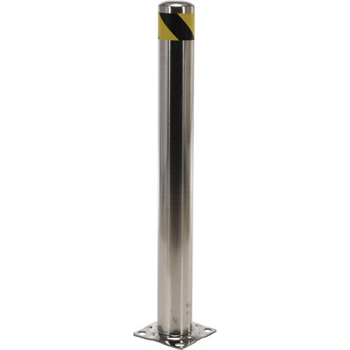 Butoir de s&eacute;curit&eacute;, Acier inoxydable, 42" h x 8" la, Argent Infinity Industrial Services Inc.