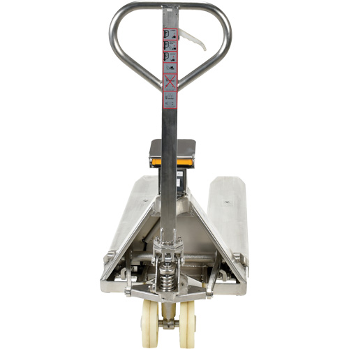 Scale Pallet Truck, 45.69" L x 21.875" W, 5000 lbs. Cap. Infinity Industrial Services Inc.