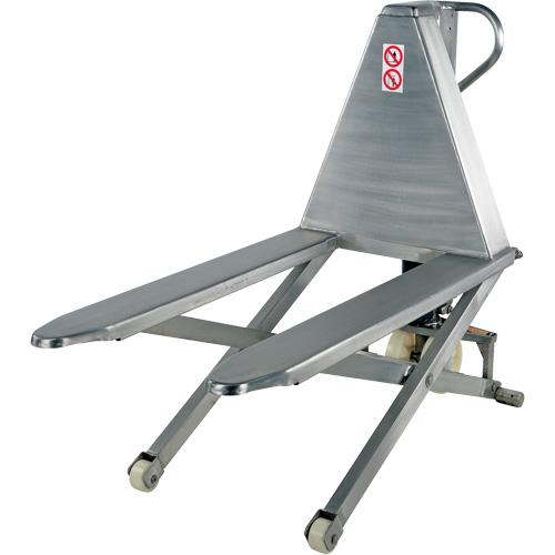 Pallet Lift Table, 45" L x 26-3/4" W, Stainless Steel, 2000 lbs. Capacity Infinity Industrial Services Inc.