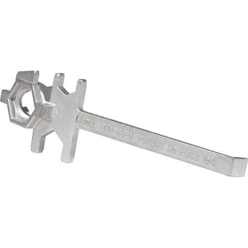 Cl&eacute; pour baril, Ouverture de 3/4"/2", Poign&eacute;e 9-1/2", Acier inoxydable Infinity Industrial Services Inc.