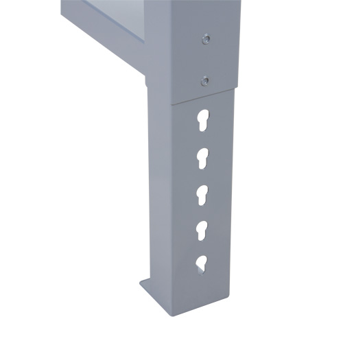 Industrial Duty Leg for Workbench, Steel, 24" D x 34" H, Single Infinity Industrial Services Inc.