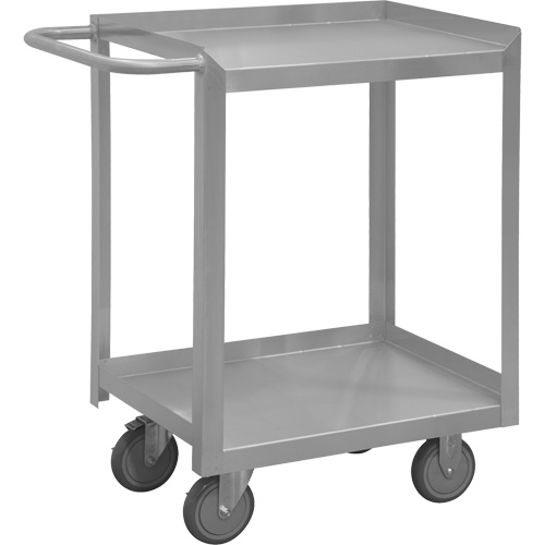 Chariot avec tablettes de calibre industriel, 2 Tiers, 24-1/8" la x 35" h x 42" p, Capacit&eacute; 1200 lb Infinity Industrial Services Inc.
