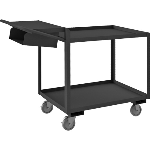 Chariot de pr&eacute;paration de commande, 40-1/4" h x 24-1/4" la x 52-3/8" p, 2 Tablettes, Capacit&eacute; 1200 lb Infinity Industrial Services Inc.
