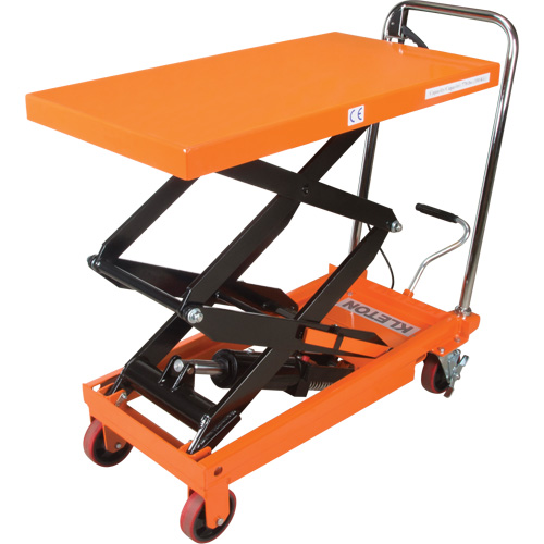 Hydraulic Scissor Lift Table, 35-3/4" L x 19-3/4" W, Steel, 770 lbs. Capacity Infinity Industrial Services Inc.