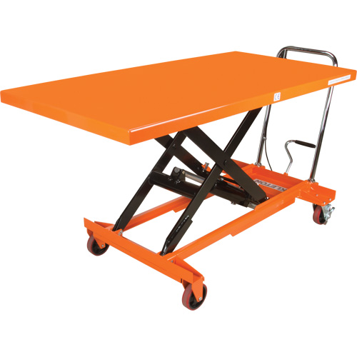 Hydraulic Scissor Lift Table, 63" L x 31-1/2" W, Steel, 1100 lbs. Capacity Infinity Industrial Services Inc.