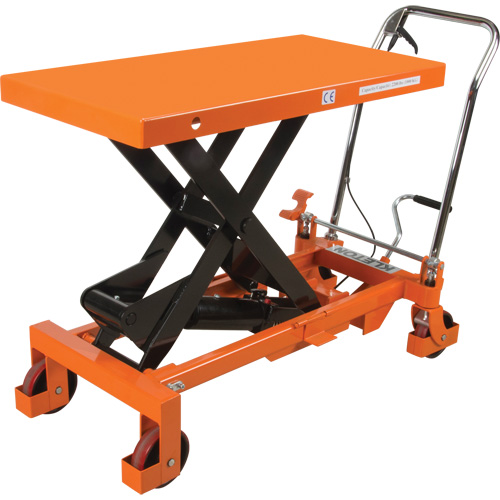 Table &eacute;l&eacute;vatrice &agrave; ciseaux hydraulique, 40" lo x 20 " la, Acier, Capacit&eacute; 2200 lb Infinity Industrial Services Inc.