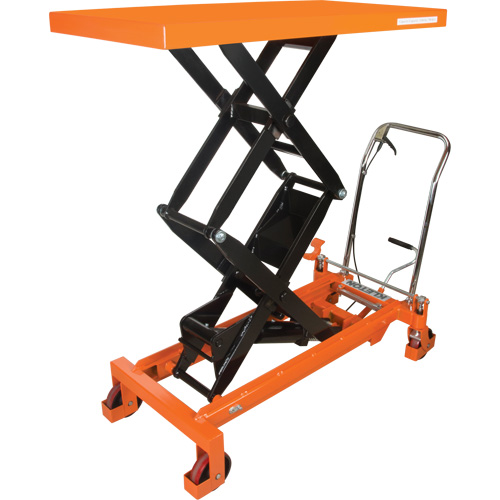 Table &eacute;l&eacute;vatrice &agrave; ciseaux hydraulique, 48" lo x 24" la, Acier, Capacit&eacute; 1540 lb Infinity Industrial Services Inc.