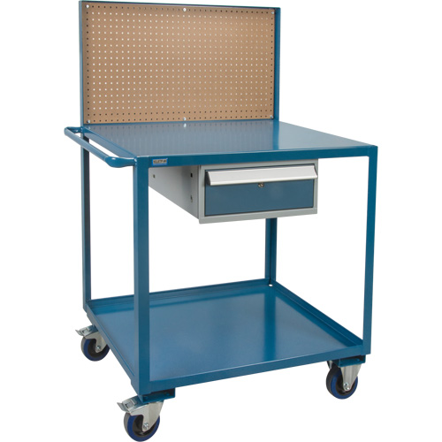 Chariot de service mobile, 2 Tiers, 24" la x 57" h x 40" p, Capacit&eacute; 1200 lb Infinity Industrial Services Inc.