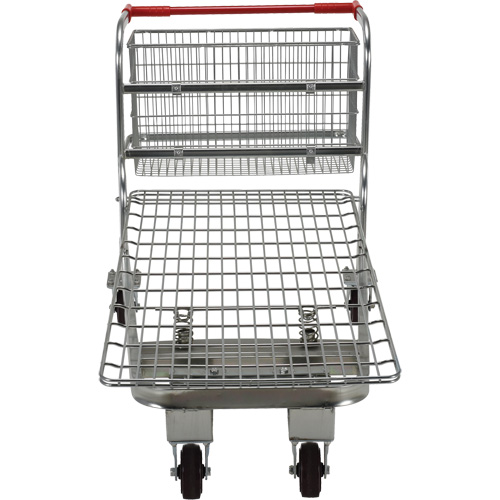 Chariot en treillis emboîtable, Acier, 28-3/4" x 37-1/16" x 59-5/8", Capacit&eacute; 275 lb Infinity Industrial Services Inc.