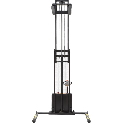 Double Mast Stacker, Electric Operated, 2200 lbs. Capacity, 150" Max Lift Infinity Industrial Services Inc.