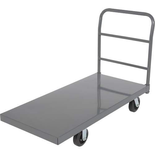 Chariot &agrave; plateforme, 48" lo x 24" la x Capacit&eacute; 2000 lb, Roues en Caoutchouc Infinity Industrial Services Inc.