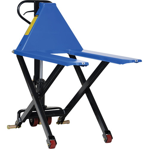 L&egrave;ve-palette hydraulique et manuel &agrave; ciseaux, 47" lo x 27" la, Acier, Capacit&eacute; de 2200 lb Infinity Industrial Services Inc.