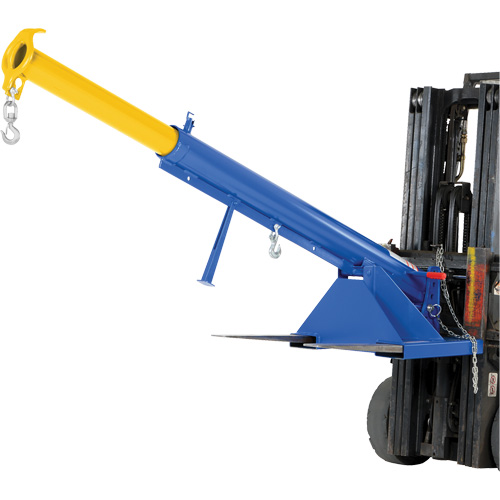 Orbit Boom Telescoping Forklift Crane Infinity Industrial Services Inc.