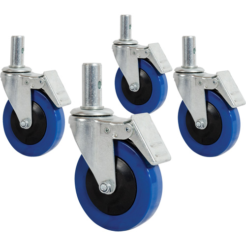 Mini roulette de 4" avec goupille verrouillable Infinity Industrial Services Inc.