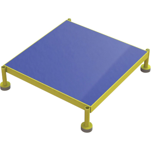 Plateforme de travail en une &eacute;tape &agrave; hauteur r&eacute;glable, 24" la x 24" pr, Capacit&eacute; de 800 lb, Enti&egrave;rement soud&eacute; Infinity Industrial Services Inc.