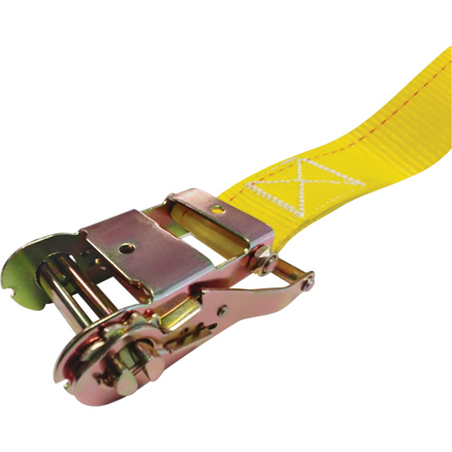 Ratchet Strap, E-Track System, 2" W x 12' L, 1333 lbs. (605 kg) Working Load Limit Infinity Industrial Services Inc.