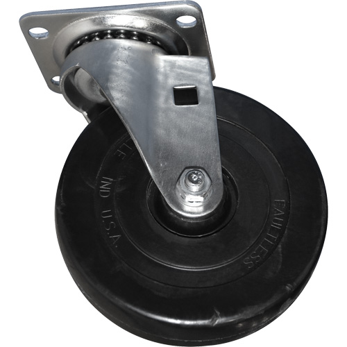 Roulette pivotante souple pour chariot caisson Infinity Industrial Services Inc.