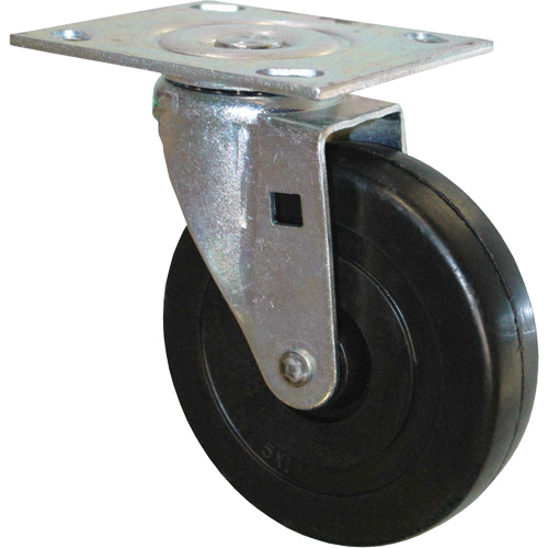 Platform Truck Rubber Swivel Caster Infinity Industrial Services Inc.