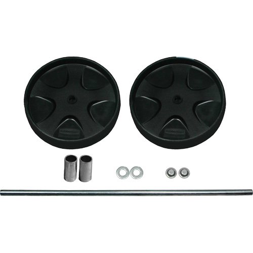 Janitor Cart Wheel & Axle Kit Infinity Industrial Services Inc.