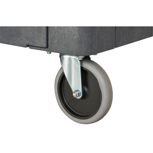 Flat-Shelf Utility Service Cart, 2 Tiers, 25-1/4" x 32-1/4" x 44", 550 lbs. Capacity Infinity Industrial Services Inc.