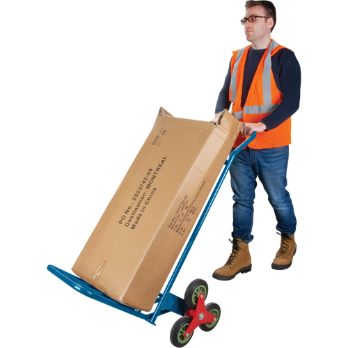 Stair Climbing Hand Truck, Steel Frame, 23-3/4" W x 45-5/8" H, 300 lbs. Capacity Infinity Industrial Services Inc.