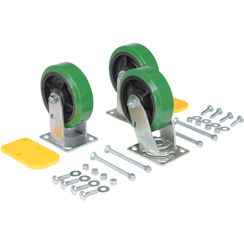 H Series Self-Dumping Hopper Caster Kit Infinity Industrial Services Inc.
