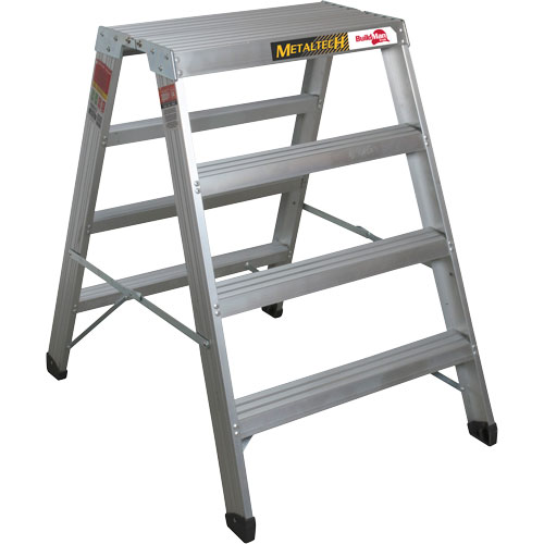 Poste de travail chevalet de sciage portatif, Cadre Aluminium, 12-1/4" p x 48" h Infinity Industrial Services Inc.