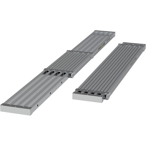 Planche de travail t&eacute;lescopique, 108" la x 12" pr, Capacit&eacute; de 250 lb, D&eacute;mont&eacute; Infinity Industrial Services Inc.