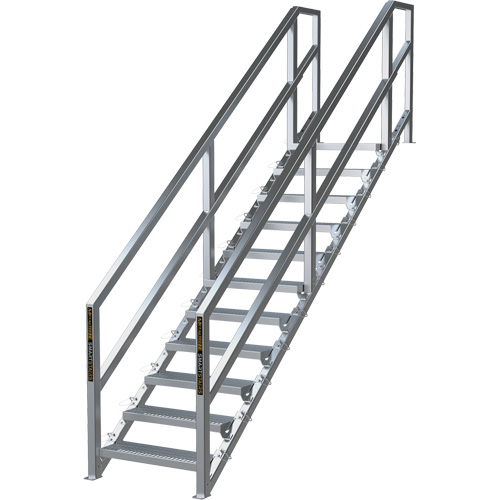 Syst&egrave;me d'escalier modulaire pour la construction de 11-16 marches SmartStairs, 120" ha Infinity Industrial Services Inc.
