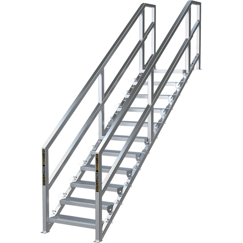 Syst&egrave;me d'escalier modulaire pour la construction de 11-16 marches SmartStairs, 120" ha Infinity Industrial Services Inc.