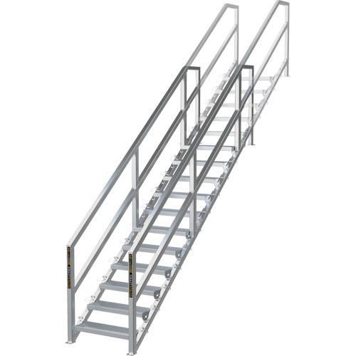 Syst&egrave;me d'escalier modulaire pour la construction de 11-16 marches SmartStairs, 120" ha Infinity Industrial Services Inc.