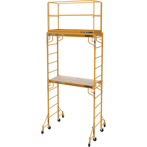 Trousse de garde-corps pour &eacute;chafaud Jobsite Series, 29-1/4" p x 44-1/2" h Infinity Industrial Services Inc.