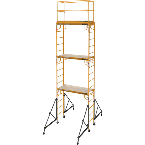 Trousse compl&egrave;te de tour d'&eacute;chafaudage pour cloison s&egrave;che de 18', 122" p x 236" h Infinity Industrial Services Inc.