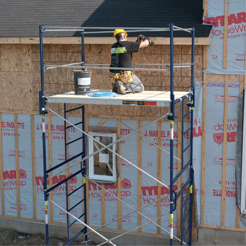 Complete Scaffold Tower with Casters, 69-1/2" D x 178" H Infinity Industrial Services Inc.