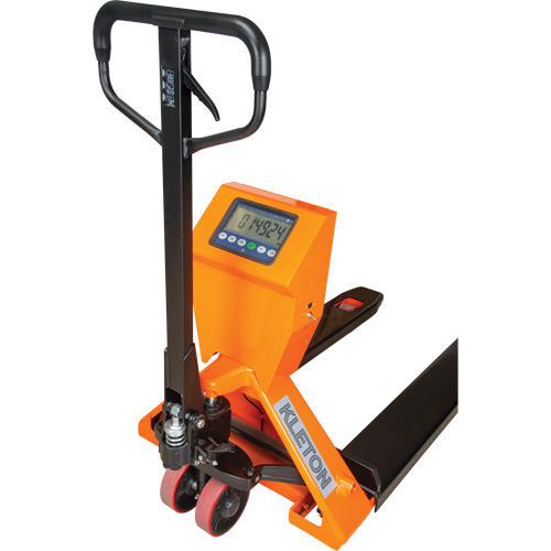 Transpalette &agrave; balance num&eacute;rique, 44,5" lo x 27,75" la, Capacit&eacute; de 4400 lb Infinity Industrial Services Inc.