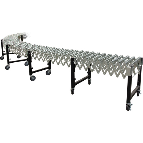 Expandable Conveyor, 18" W x 12' L, 200 lbs. per lin. ft. Capacity Infinity Industrial Services Inc.