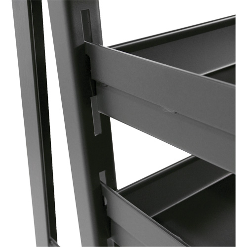 Chariot &agrave; cadre en A robuste &agrave; un c&ocirc;t&eacute; avec 6 plateaux, 38" x 25" x 63", Capacit&eacute; 2500 lb Infinity Industrial Services Inc.