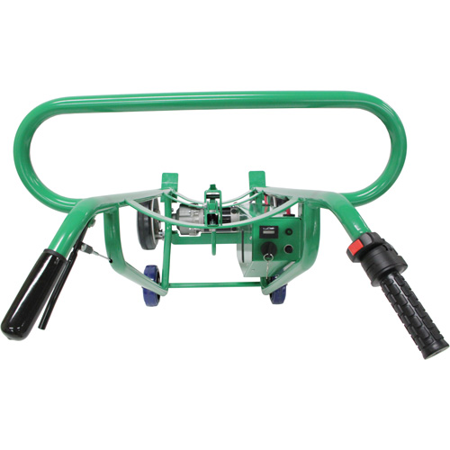 Powered Drum Hand Truck with Pneumatic Wheels Infinity Industrial Services Inc.