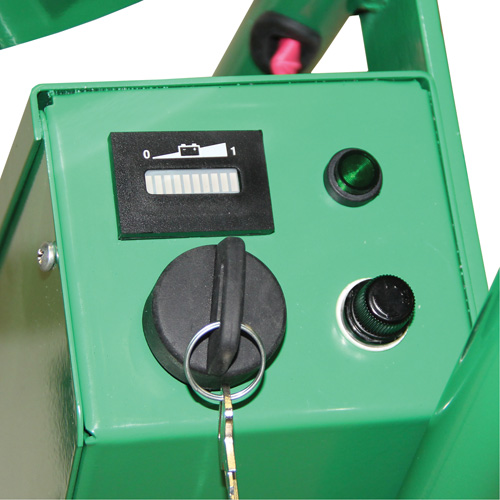 Powered Drum Hand Truck with Pneumatic Wheels Infinity Industrial Services Inc.