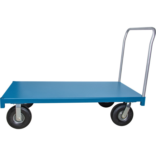 Outdoor Platform Truck, 48" L x 30" W, 1200 lbs. Capacity, Flat Free Casters Infinity Industrial Services Inc.