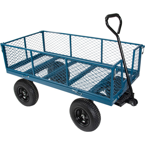 Wagon with Drop Sides, 24" W x 48" L, 800 lbs. Capacity Infinity Industrial Services Inc.