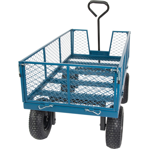 Wagon with Drop Sides, 24" W x 48" L, 800 lbs. Capacity Infinity Industrial Services Inc.