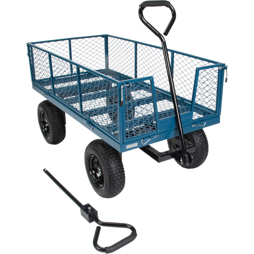 Wagon with Drop Sides, 24" W x 48" L, 800 lbs. Capacity Infinity Industrial Services Inc.