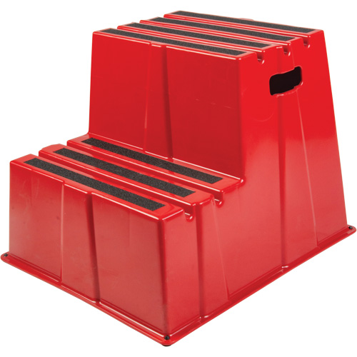 Industrial Step Stool, 2 Steps, 26" x 22-7/16" x 19-11/16" High Infinity Industrial Services Inc.