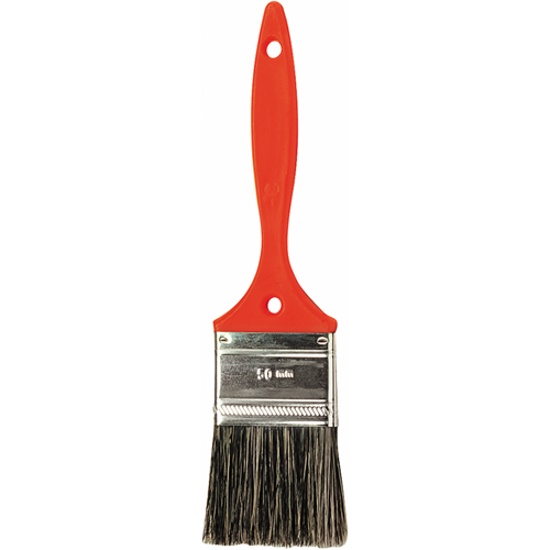 Go Paint Brush, Natural Bristles, Plastic Handle, 1" Width Infinity Industrial Services Inc.