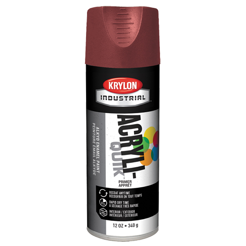 Industrial Acryli-Quik Lacquer, Ruddy Brown, Very Flat, 12 oz., Aerosol Can Infinity Industrial Services Inc.