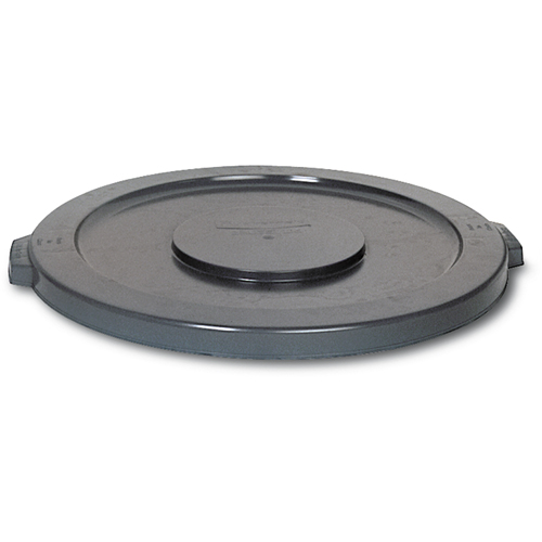 Round Brute&reg; Tops, Flat Lid, Plastic/Polyethylene, Fits Container Size: 19-7/8" Dia. Infinity Industrial Services Inc.