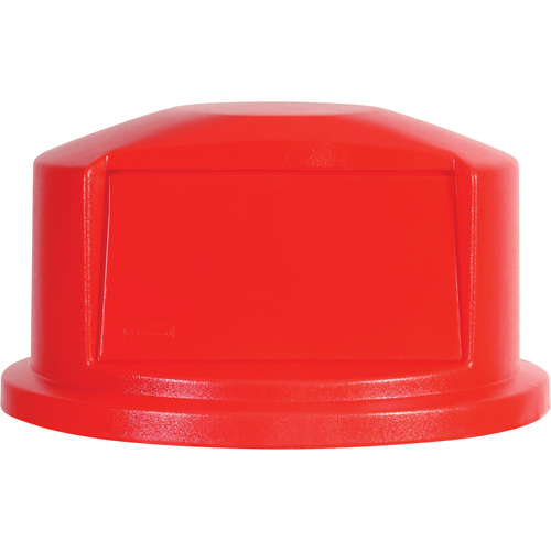 Round Brute&reg; Tops, Dome Lid, Plastic/Polyethylene, Fits Container Size: 22" Dia. Infinity Industrial Services Inc.
