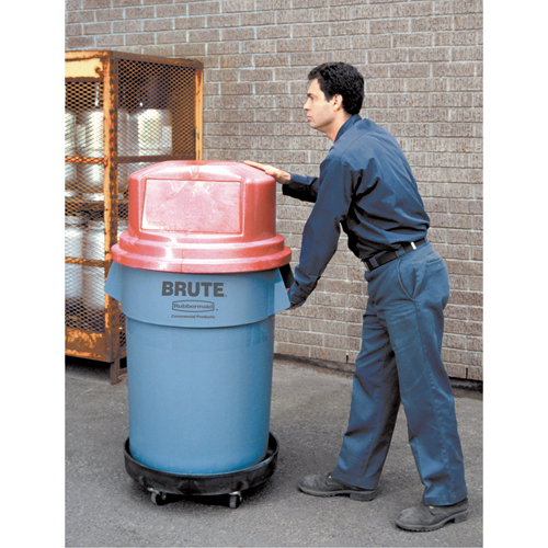Waste Container Dolly, Polyethylene, Black Infinity Industrial Services Inc.